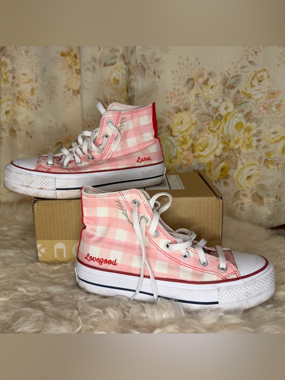Custom Platform Converse All Stars- Luna Lovegood Harry Potter